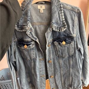 River Island Blue Jean Jacket